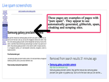Example of scraping keyword pages